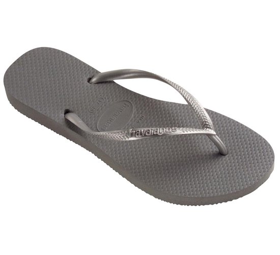 Havaianas Slippers Slim Métallic Femme by - Grijs