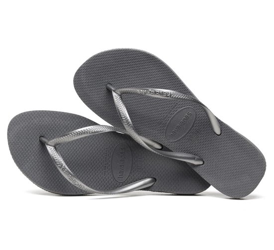 Havaianas Slippers Slim Métallic Femme by - Grijs
