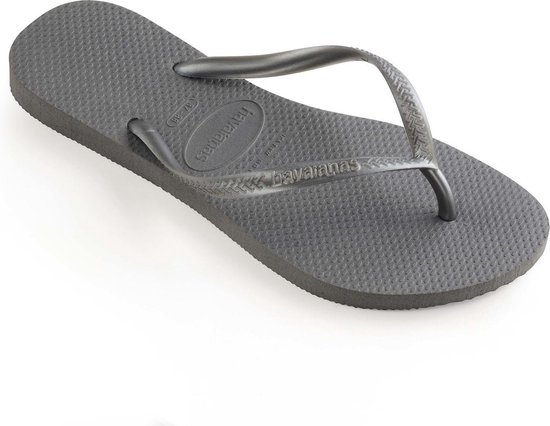 Havaianas Slippers Slim Métallic Femme by - Grijs