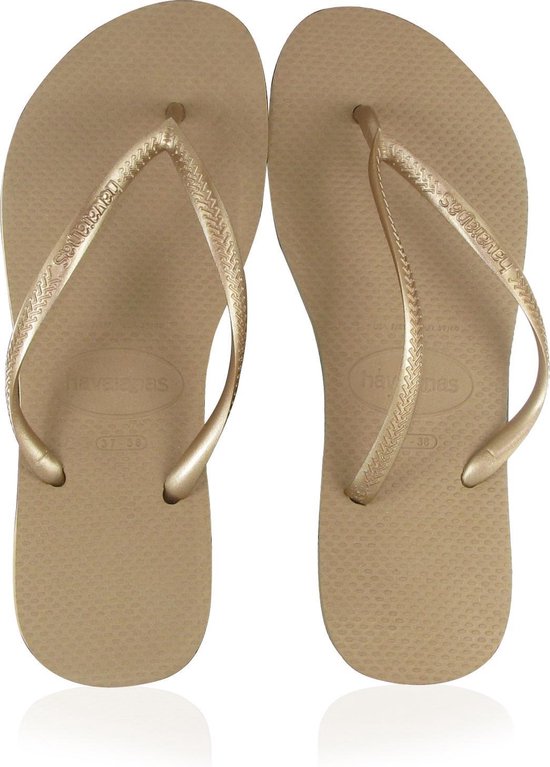Havaianas Slippers Slim Métallic Femme by - Roze