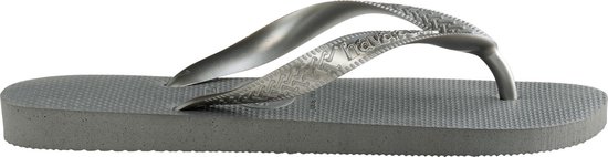 Havaianas Slippers Top Tiras by - Silver