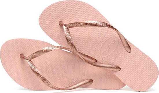 Havaianas Slippers Slim Métallic Femme by - Roze