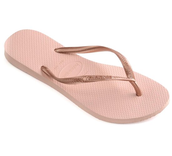 Havaianas Slippers Slim Métallic Femme by - Roze