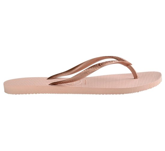 Havaianas Slippers Slim Métallic Femme by - Roze
