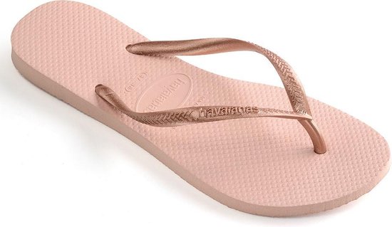 Havaianas Slippers Slim Métallic Femme by - Roze