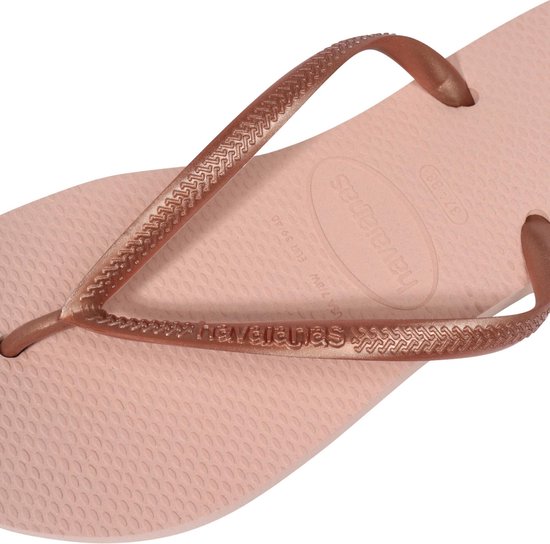 Havaianas Slippers Slim Métallic Femme by - Roze