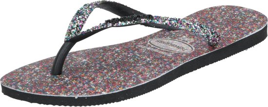 Havaianas Slippers Slim Carnaval by - Zwart