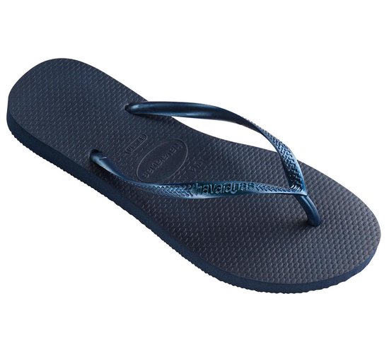 Havaianas Slippers Slim Métallic Femme by - Blauw