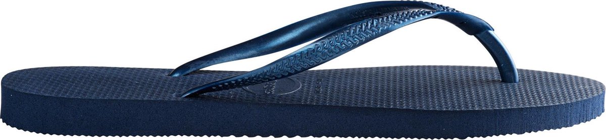 Havaianas Slippers Slim M&#233;tallic Femme by - Blauw