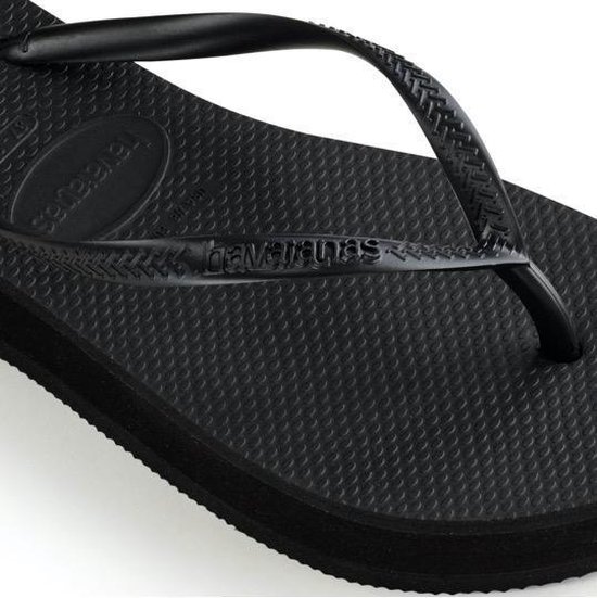 Havaianas Slippers HAV. SLIM FLATFORM by - Zwart