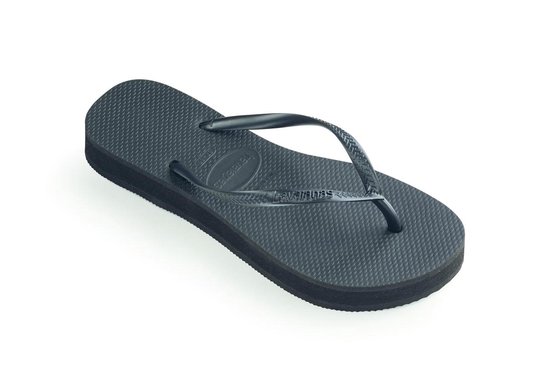 Havaianas Slippers HAV. SLIM FLATFORM by - Zwart