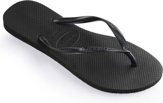 Havaianas Slippers Slim Métallic Femme by - Zwart