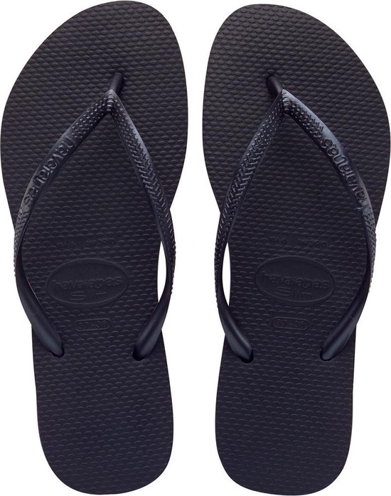 Havaianas Slippers Slim Métallic Femme by - Zwart