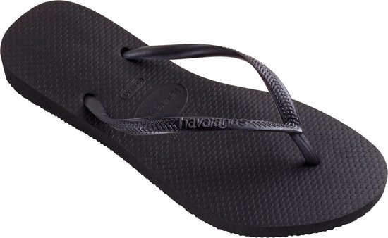 Havaianas Slippers Slim Métallic Femme by - Zwart