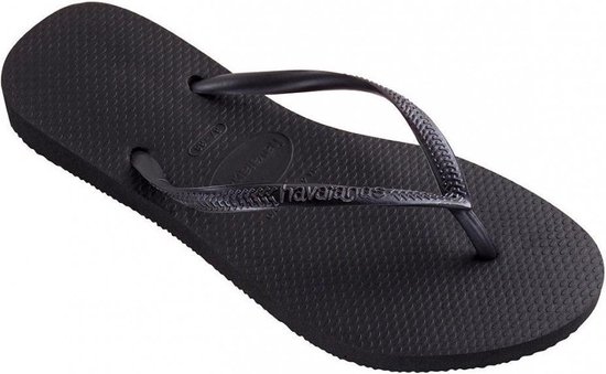 Havaianas Slippers Slim Métallic Femme by - Zwart