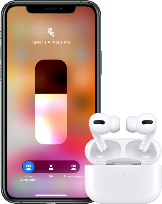 Apple AirPods Pro (2019) met draadloze oplaadcase