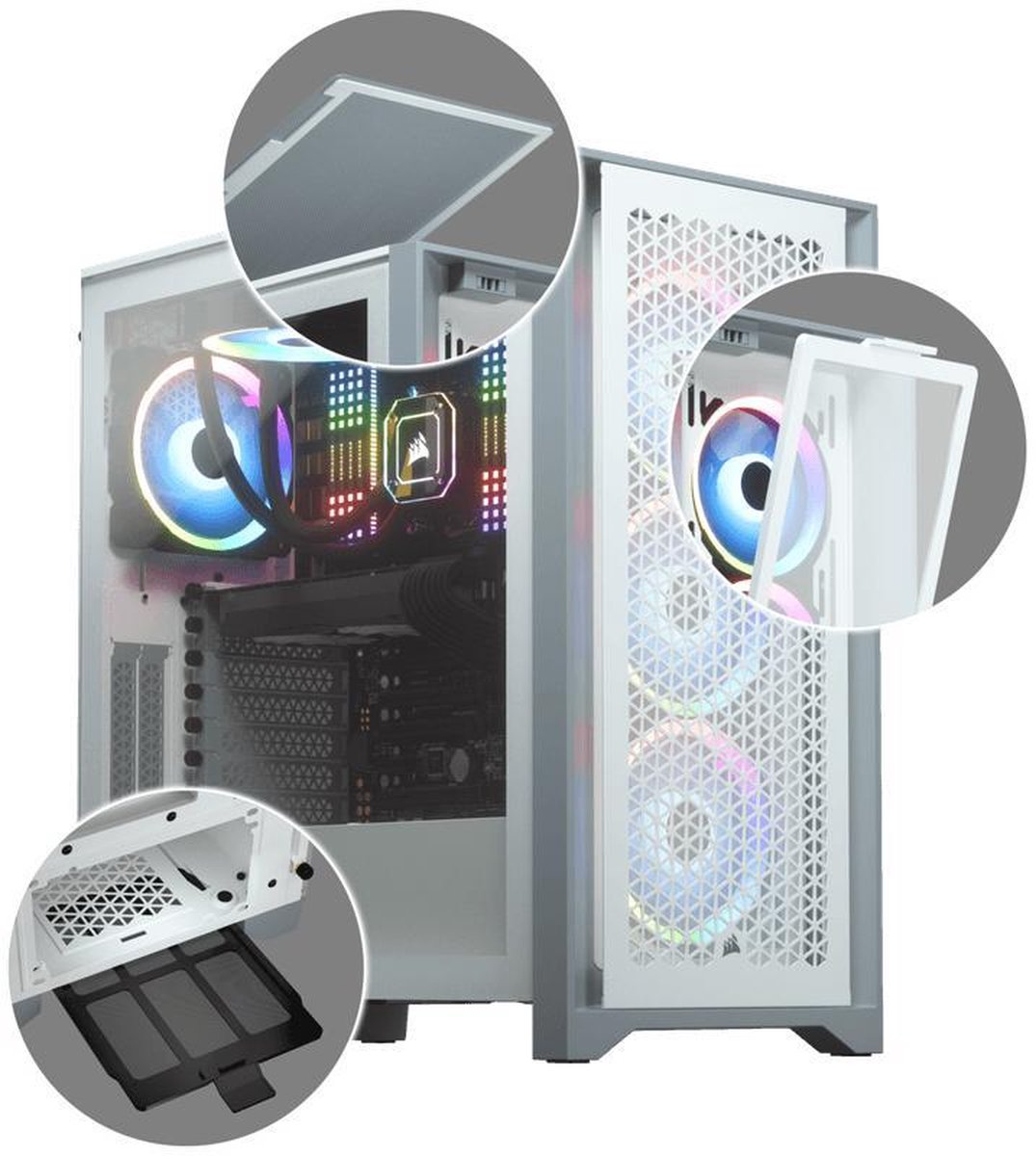 Corsair 4000D AIRFLOW - - Wit