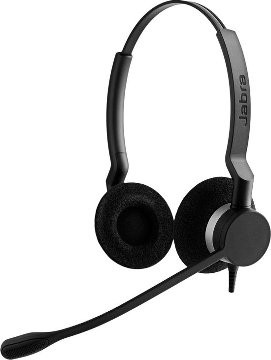 Jabra BIZ 2300 QD Duo - Zwart