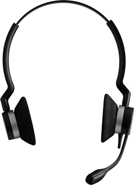 Jabra BIZ 2300 QD Duo - Zwart