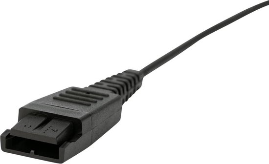 Jabra BIZ 2300 QD Duo - Zwart