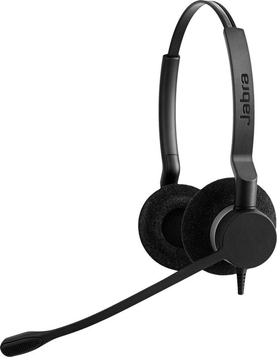 Jabra BIZ 2300 QD Duo - Zwart