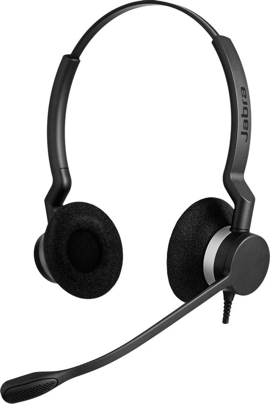 Jabra BIZ 2300 QD Duo - Negro