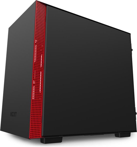 NZXT H210i - Zwart/ - Rojo