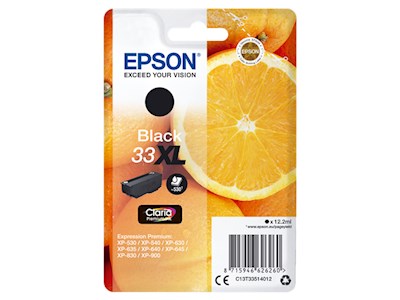 Epson C13T33514012 12.2ml 530pagina's inktcartridge - Zwart