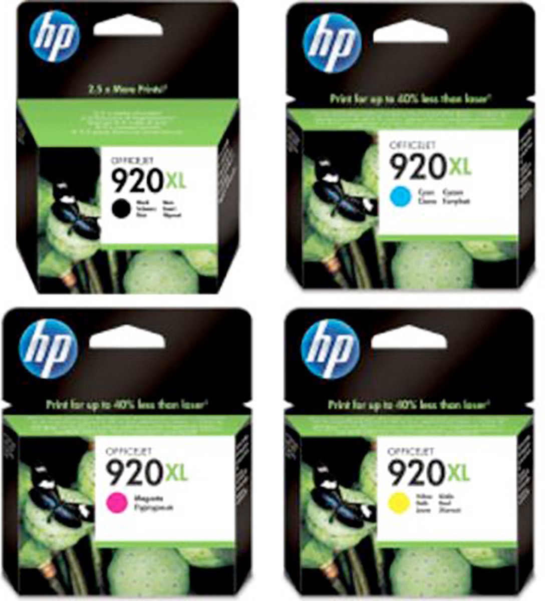 HP 920XL Cartridges Combo Pack