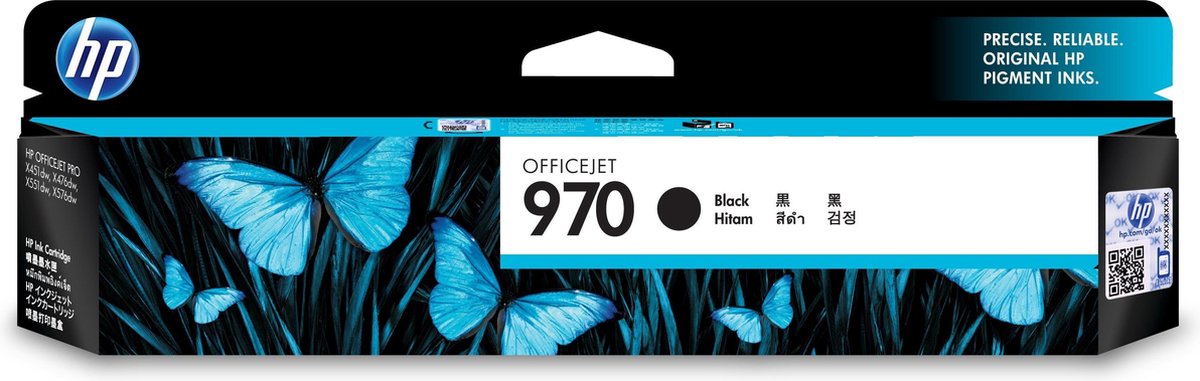 HP 970 - - Zwart