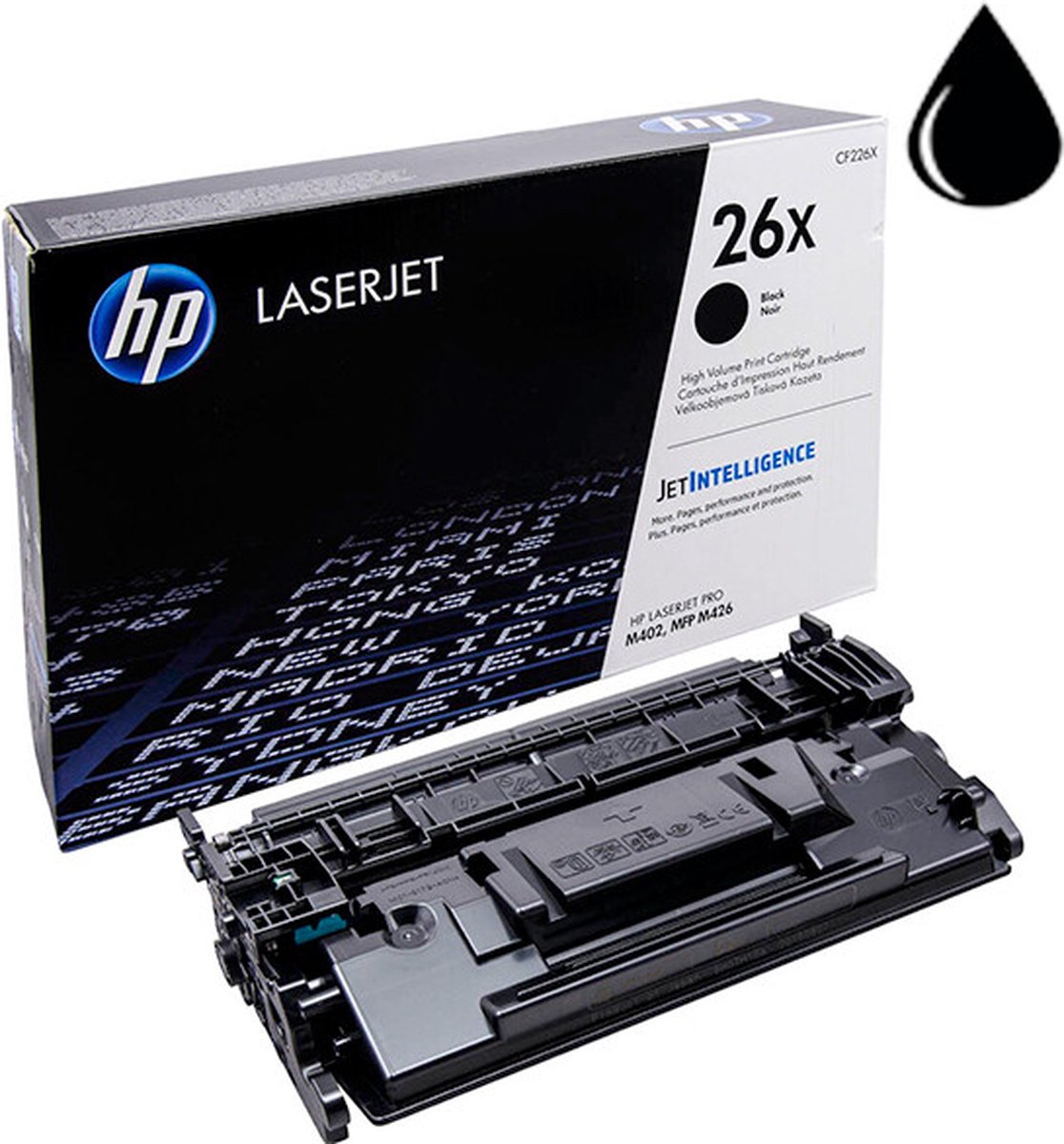 HP 26X - - Zwart