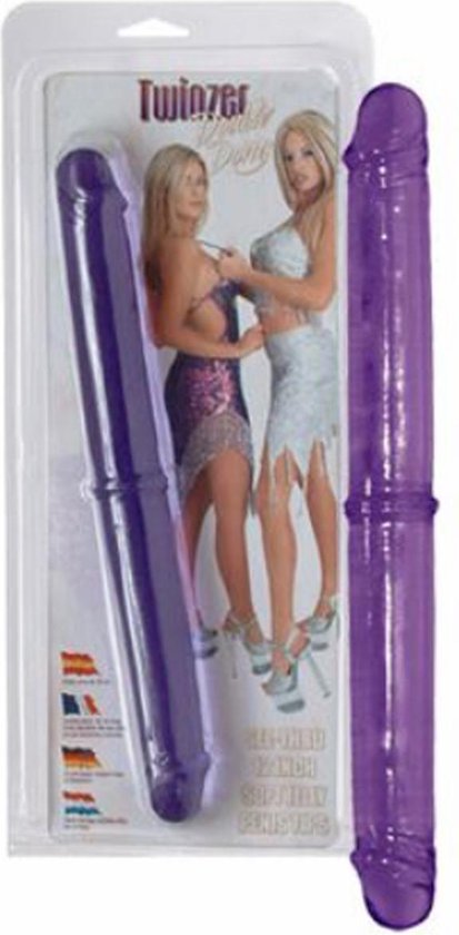 Seven Creations Twinzer Dubbele Dildo - Paars