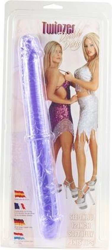 Seven Creations Twinzer Dubbele Dildo - Paars
