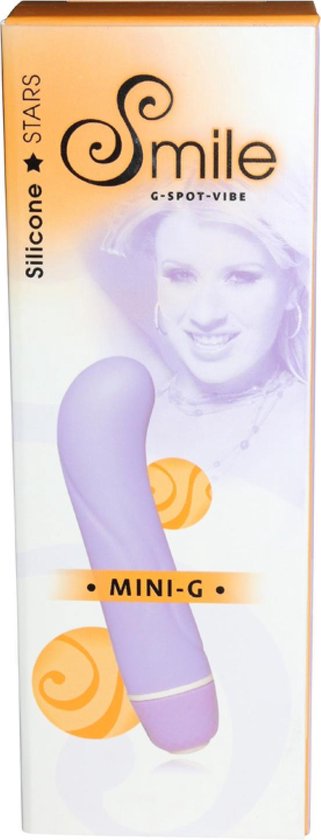 Sweet Smile Kleine G-spot Vibrator in het - Paars