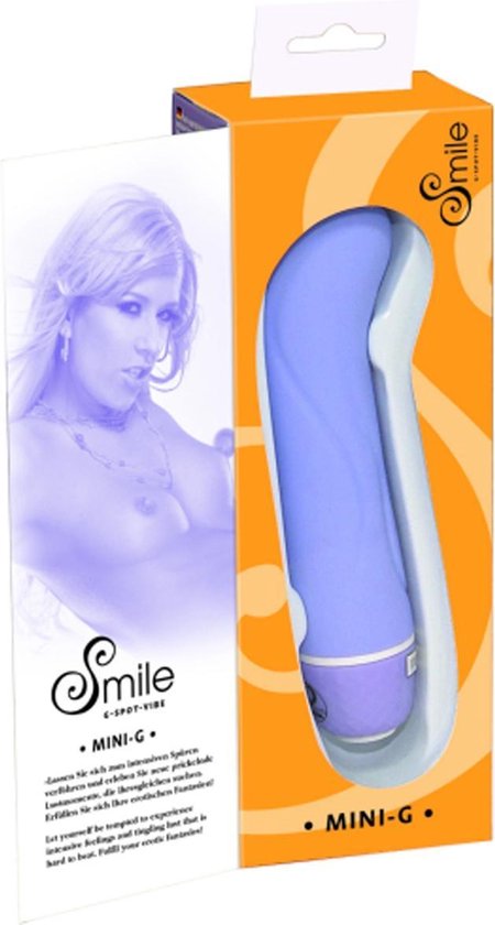 Sweet Smile Kleine G-spot Vibrator in het - Paars