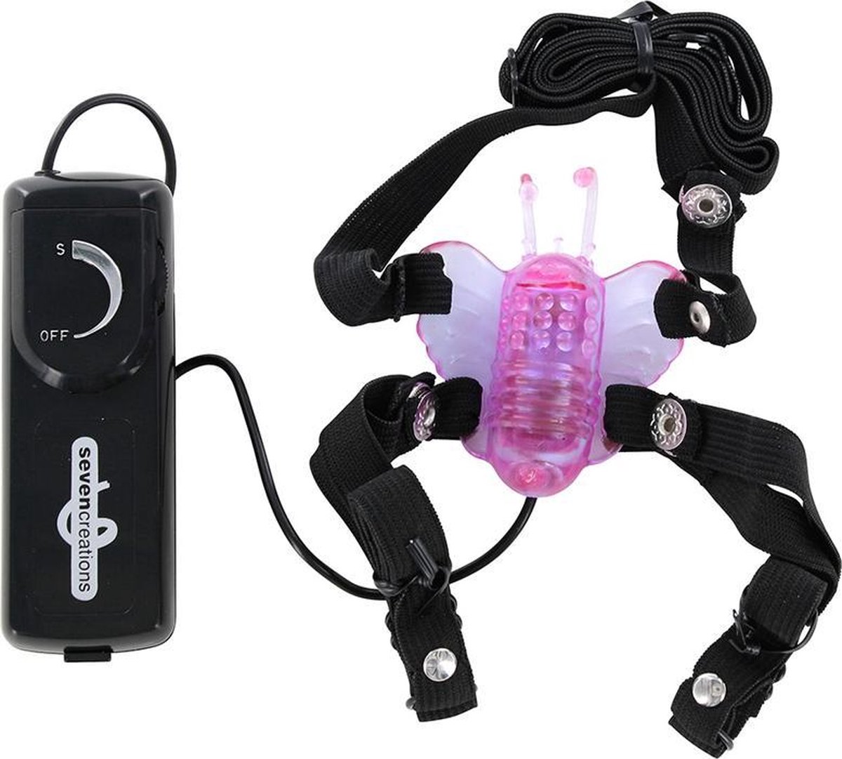 Seven Creations Sexspeeltje Butterfly Clitorisstimulator - Roze