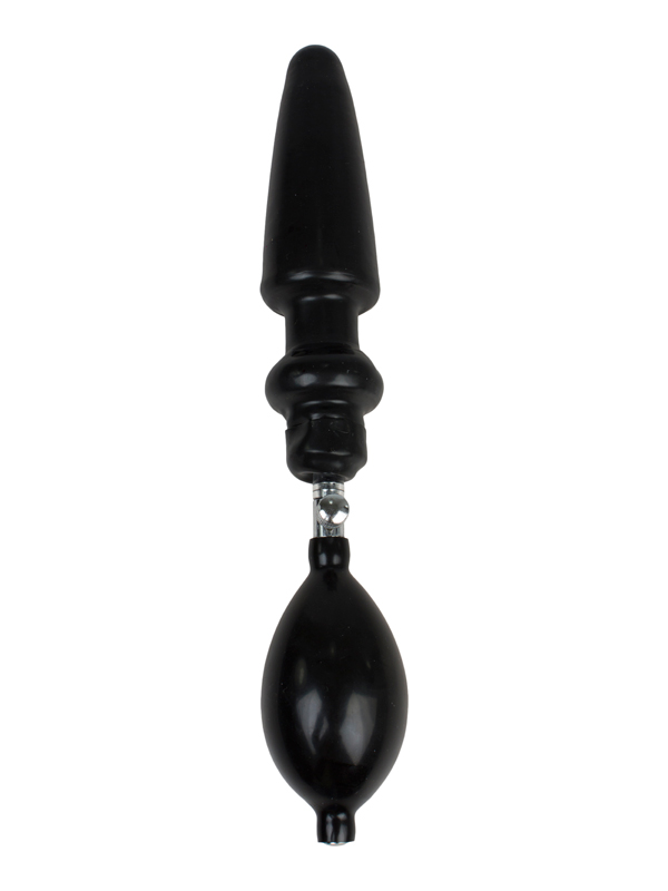 Master Series Opblaasbare buttplug met verwijderbare pomp