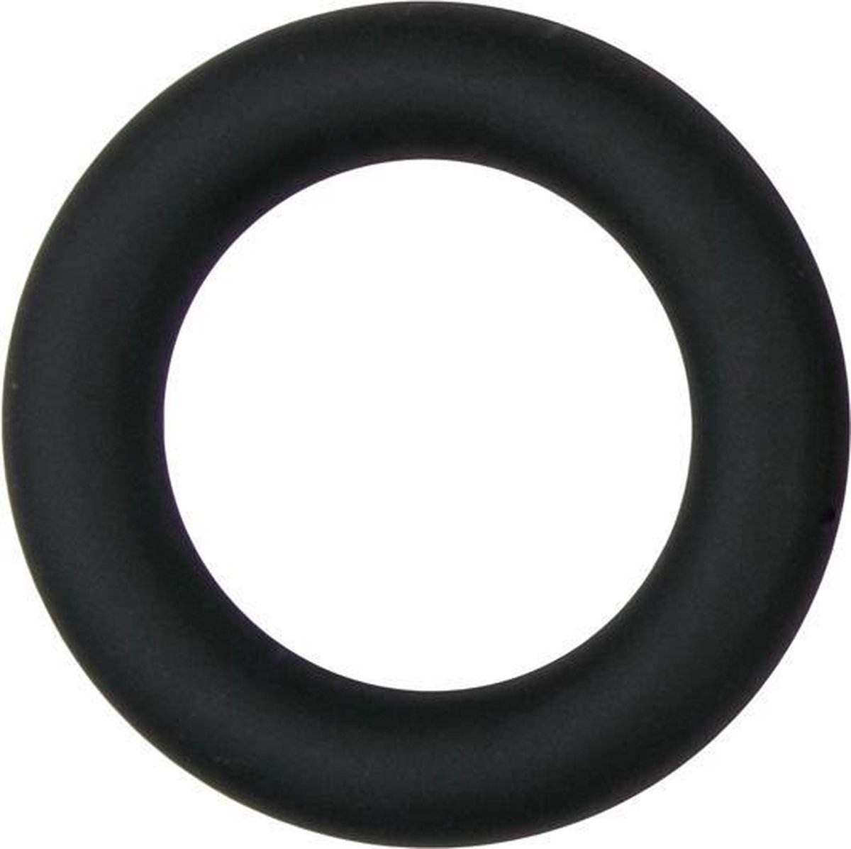 e siliconen cockring small - Zwart