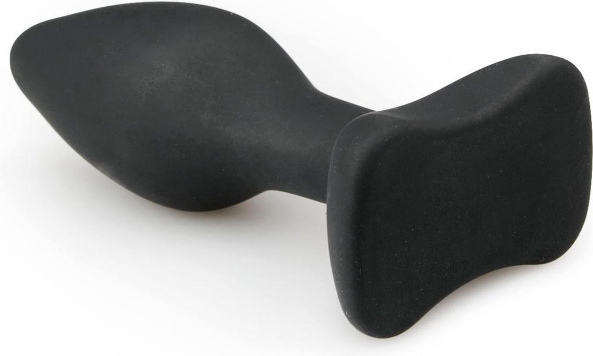 Kleinee siliconen buttplug - Zwart