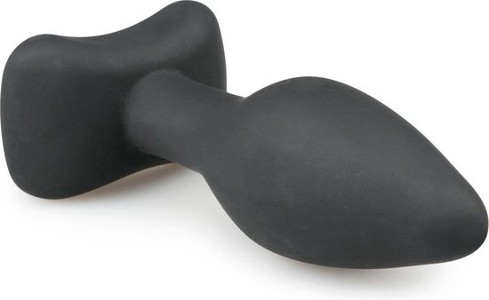 Kleinee siliconen buttplug - Zwart
