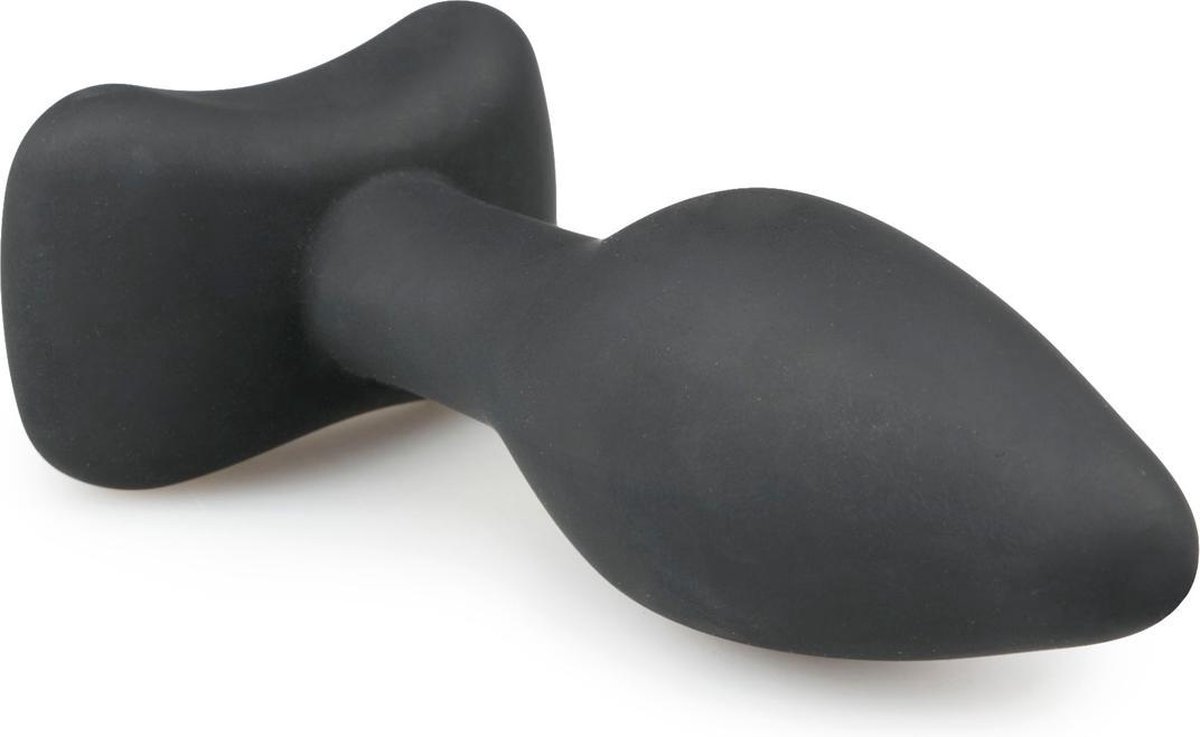 Kleinee siliconen buttplug - Zwart