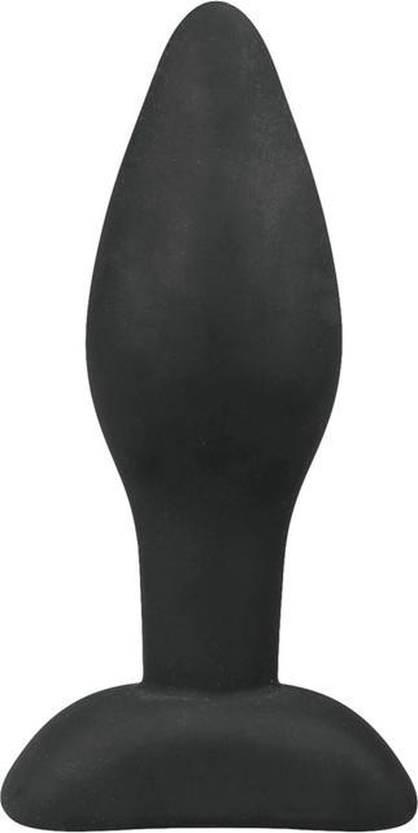 Kleinee siliconen buttplug - Zwart