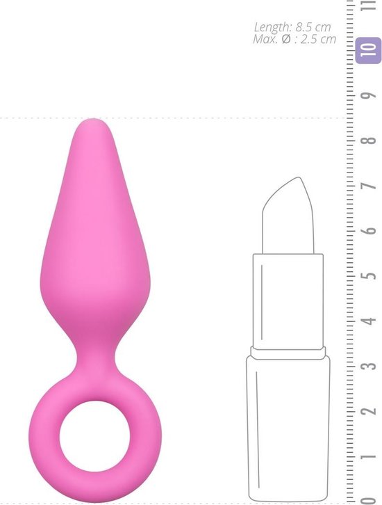 Kleine Pointy Plug - Roze