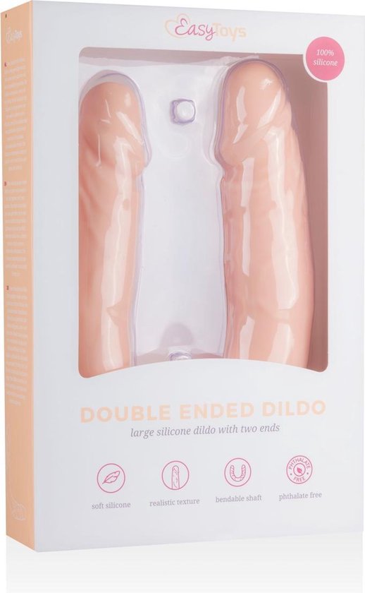 Double Ended Dildo - Huidkleur - Beige