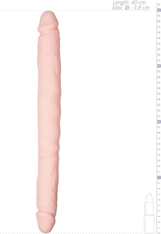 Double Ended Dildo - Huidkleur - Beige