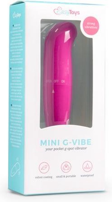 Eros Mini G-spot vibrator - Roze