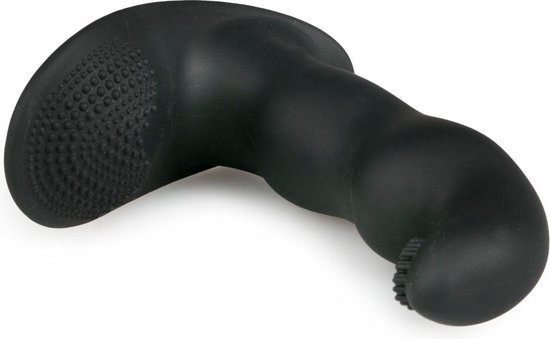 Dynamic Duke Geribbelde Prostaat Vibrator - - Zwart