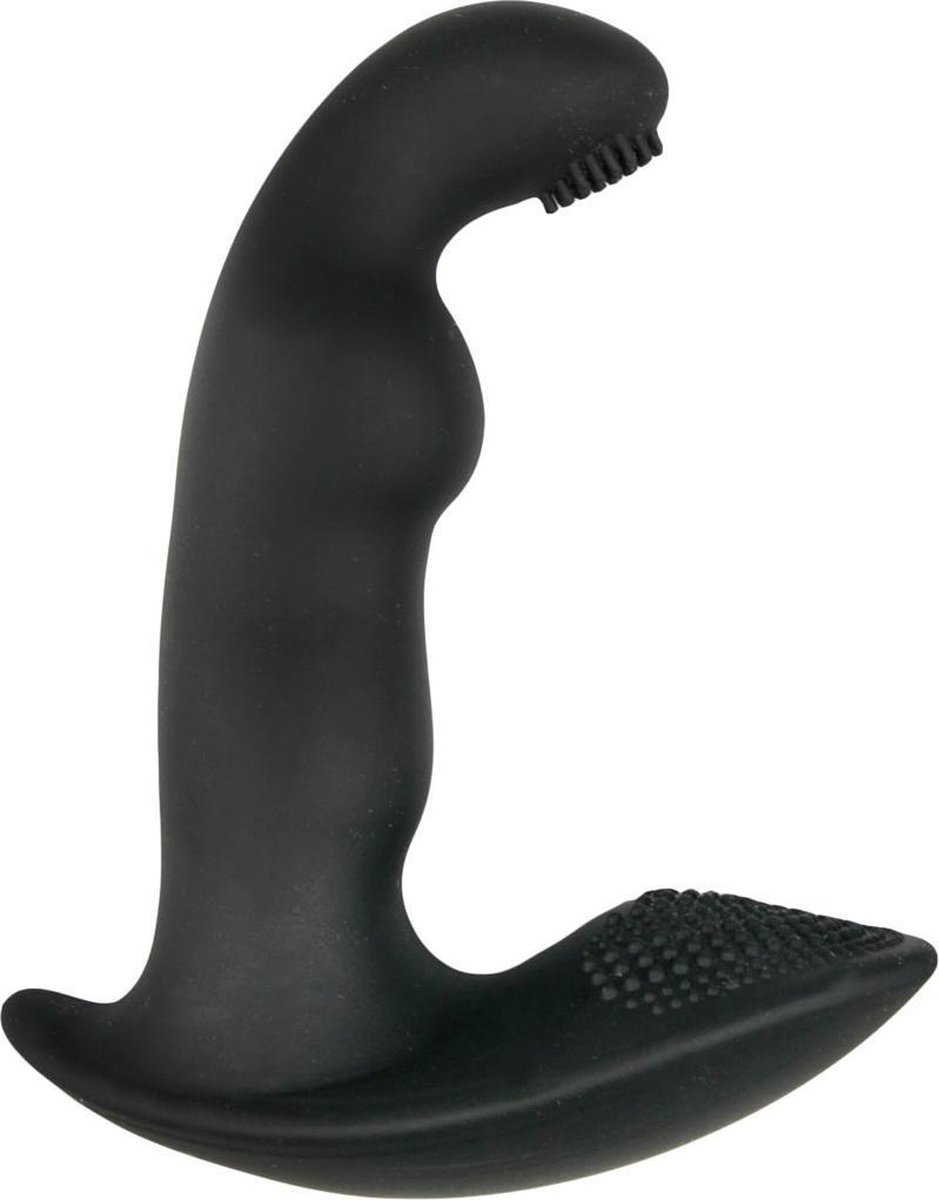 Dynamic Duke Geribbelde Prostaat Vibrator - - Zwart