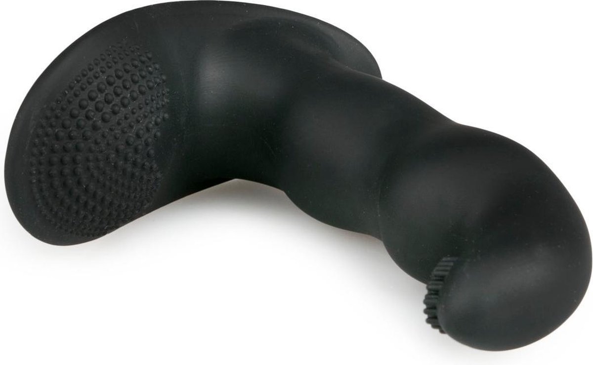 Dynamic Duke Geribbelde Prostaat Vibrator - - Zwart