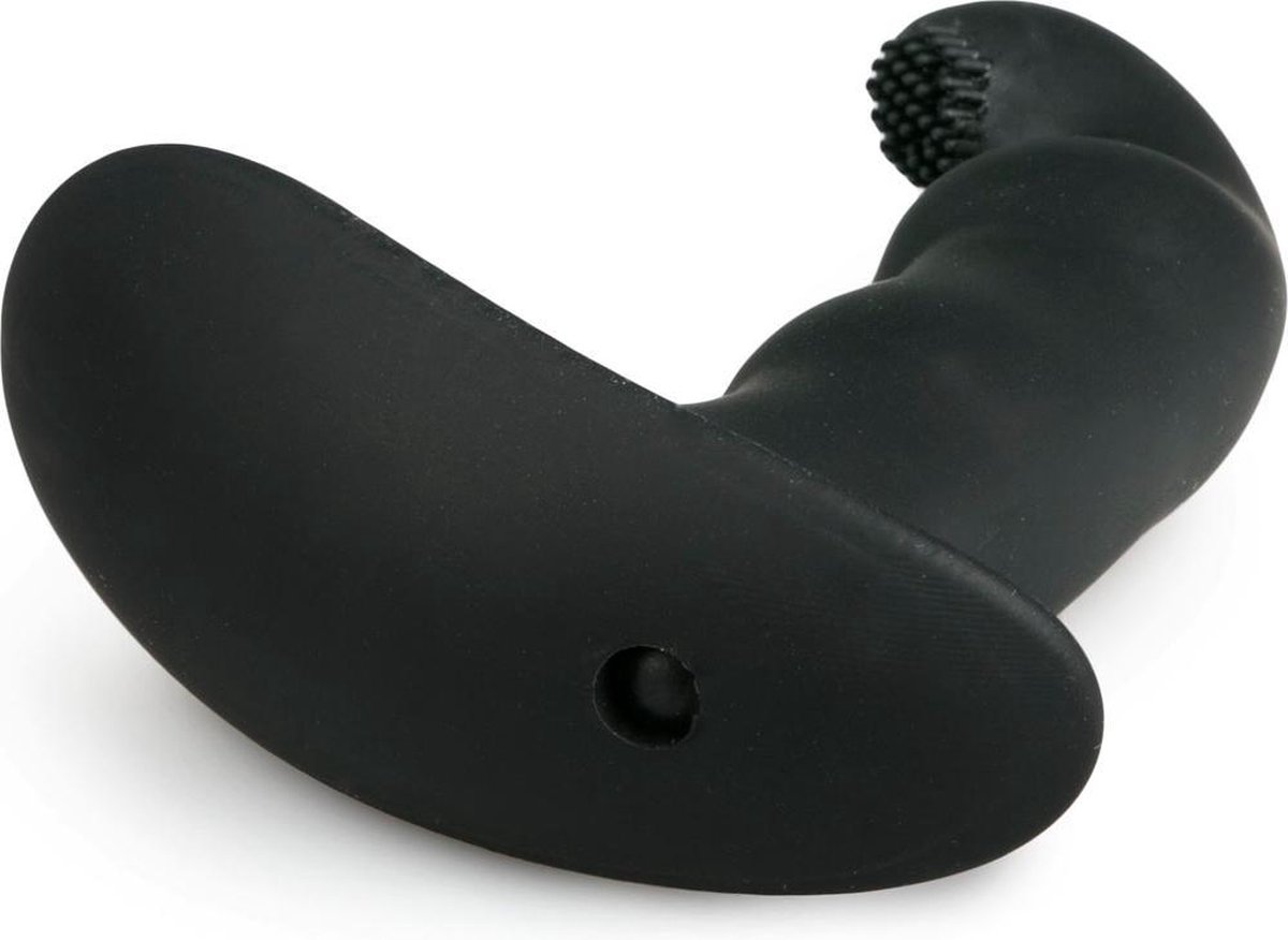 Dynamic Duke Geribbelde Prostaat Vibrator - - Zwart